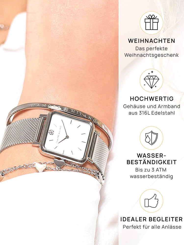 Noemi Silver White